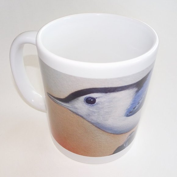 Relaxing Blue Bird Coffee Mug - Picture 1 of 4